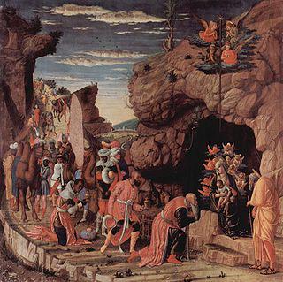 Andrea Mantegna Adoration of the Magi oil painting image